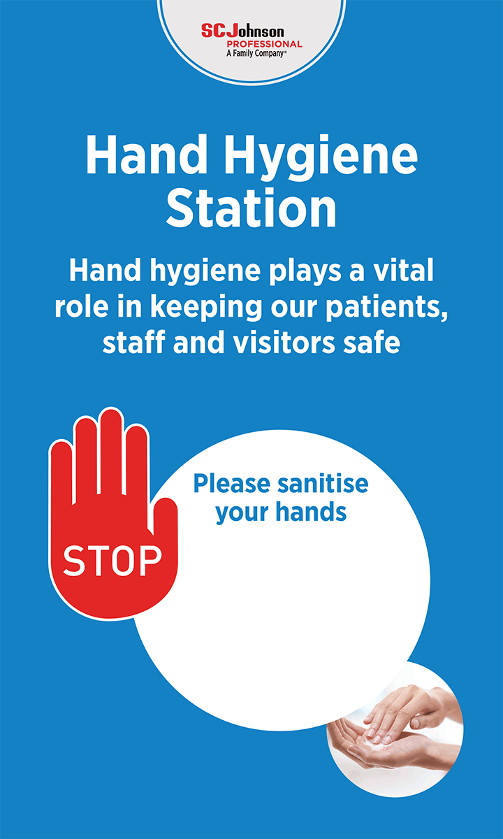 SC Johnson Hospital Hand Hygiene Station